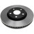 Black Hat Front Disc Brake Rotor | ACD18A2522