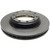 Black Hat Rear Coated Disc Brake Rotor | ACD18A2411