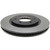 Black Hat Front Coated Disc Brake Rotor | ACD18A2560