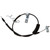 Rear Driver Side Brake Cable | ACD18P96976