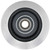 Black Hat Front Disc Brake Rotor and Hub Assembly | ACD18A957