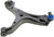Front Driver Side Lower Suspension Control Arm and Ball Joint Assembly | ACDMS601206
