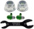 Heavy Duty Front Suspension Stabilizer Bar Link Kit with Nuts and Grease Fittings | ACDTXMS308116