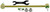 Heavy Duty Front Suspension Stabilizer Bar Link Kit with Nuts and Grease Fittings | ACDTXMS50801