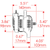 Racing Alternator, Denso Style 93mm, 55 Amp, w/o Pulley, Black | 12P8162