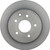 Premium UV Coated Solid Rear Disc Brake Rotor | BBB08.A715.11
