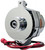 Alternator, Ford Upgrade, 150 Amp, 6 Groove Pulley, Chrome | 12P8-37140