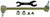Heavy Duty Front Suspension Stabilizer Bar Link Kit with Nuts and Grease Fittings | ACDTXMS30851