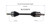 06-11 Honda Civic (Coupe/Sedan) CV Axle Assembly  - Front Left | GSPNCV36570