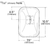 Below-Eye-Level Mirrors, Stainless Steel | GRO12113-5