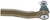 Front Driver Side Steering Linkage Outer Tie Rod | ACDTXMS86602