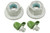 Heavy Duty Front Suspension Stabilizer Bar Link Kit with Nuts and Grease Fittings | ACDTXMS868114