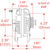 Alternator, Roundback, 95 Amp, 1 Groove V-Type, Natural Finish | 12P7018