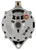 Alternator, Ford Upgrade, 150 Amp, 6 Groove Pulley, Natural | 12P8-47140
