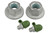 Heavy Duty Front Suspension Stabilizer Bar Link Kit with Nuts and Grease Fittings | ACDTXK90344