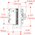 Alternator, Ford 1G, 75 Amp, 1 Groove V Type, Chrome | 12P170781