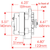 Alternator, 12si, 150 Amp, 1 Groove V Type, Baffle, Black | 12P57294