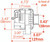Alternator, 165 Amp, 6 Groove Pulley, Chrome | 12P38206