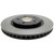 Black Hat Front Coated Disc Brake Rotor | ACD18A2631