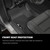 X-act Contour - 2nd Seat Floor Liner, Black | 98H50931