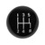 Black Classic Knob, 5 Spd 12Mmx1.75 | 5131630114