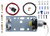 Strtg Fluid Kit, 12V, 6cc, Complete w/ (3) Atomizers & Surface Mount Thermostat | 5258203237