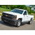 6" x 53" Black Aluminum Oval Side Bars, Select Chevrolet Silverado, GMC Sierra | AOR4445006