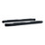 Big Step 4" Black Aluminum Round Side Bars, Select Silverado, Sierra | AORAL234046