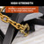CrossWing 5th Wheel Safety Chain Assembly with Gooseneck Anchor Plate | CRT16614