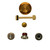 Engine Plug Kit Brass | 114PE-496-B