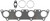 Turbocharger Mounting Gasket Set | MAHGS34080
