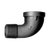 Black Iron 90º Elbow - 1/2 MPT x 1/2 FPT | 027BI-116-D