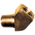 Brass 45º Elbow - 1/4 MPT x 1/4 FPT - Extruded | 027X124-B