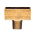 Brass Tee - 1/8 FPT x 1/8 FPT x 1/8 MPT - Extruded | 027X106-A