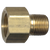 Brass Inv. Flare Adapter - 3/8 x 1/4 MPT | 027148-6B