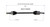 Buick, Chevrolet, GMC, Saturn... CV Axle Assembly  - Rear Right | GSPNCV10045