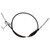 Element3 Parking Rear Brake Cable | RAYBC97301
