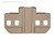 FloorLiner DigitalFit, Tan, Third Row | 0WT450665