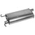 SoundFX Direct Fit Exhaust Muffler 2" Inlet (ID) 2" Outlet (ID) | WEX18190