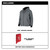 M12 Heated Hoodie Gray 2X | MET306G-202X
