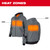 M12 Heated Hoodie Kit Gray - XL | MET306G-21XL