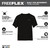 FREEFLEX Hybrid Work Tee - Short Sleeve - Black - XL | MET603B-XL