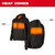 M12 Heated Hoodie Black - 2X | MET306B-202X