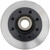 Black Hat Front Disc Brake Rotor and Hub Assembly | ACD18A658