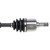 88-91 Honda CRX CV Axle Assembly  - Front Left | GSPNCV36045