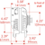 Alternator, 95 Amp, 1 Groove V Type pulley, Chrome | 12P175191