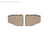 FloorLiner DigitalFit, Tan, Rear, 2 Piece | 0WT450422