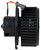 Flanged Vented CCW Blower Motor w/ Wheel | 4SE75090