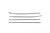 Window Trim Accent 4pc. Set, Chrome, ABS Plastic, 10' Tucson | 76P401766