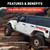 Rocker Step Running Boards, Select Jeep Wrangler JK Unlimited | AOR2074101